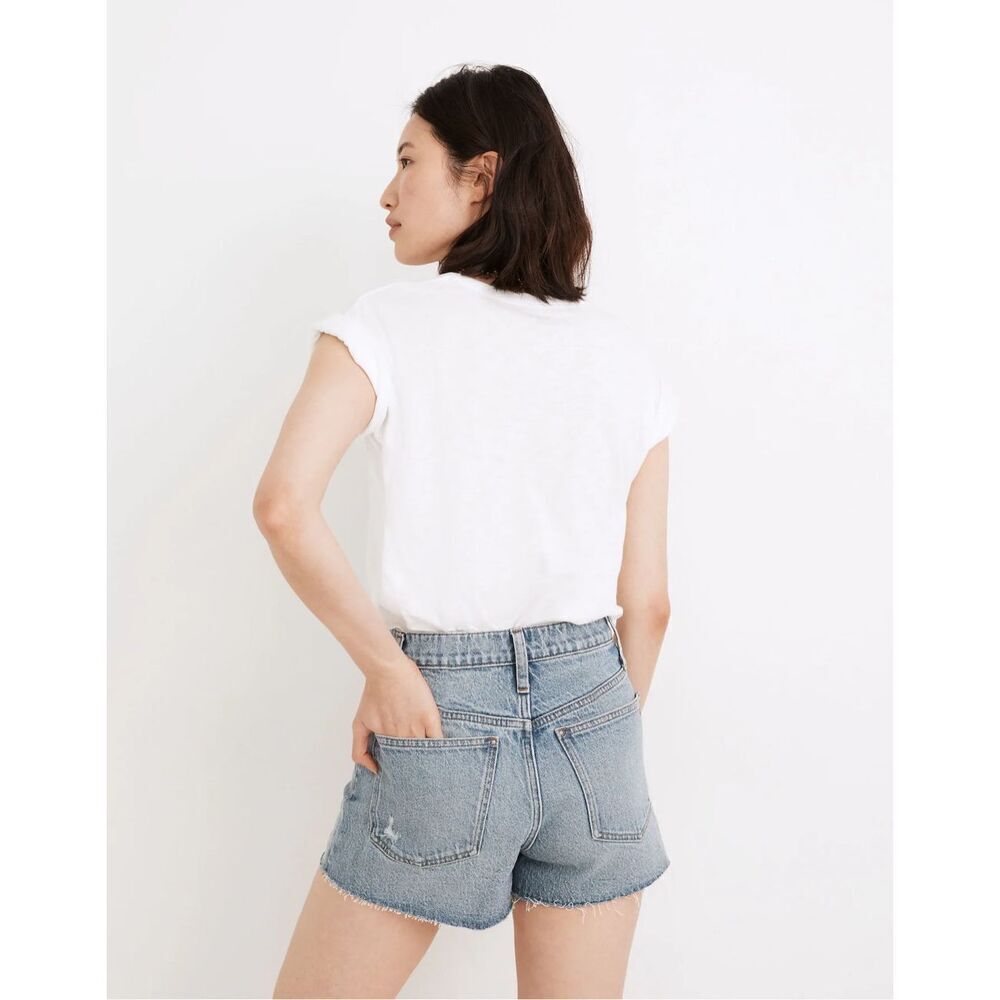 Madewell The Perfect Jean Short Snyder Wash Tencel Edition Size 26